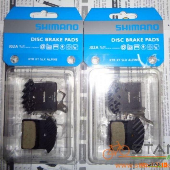thumbnail image 2 of Shimano J03A Resin Disc Brake Pads For MTB/Road – Fits F01A/J02A, BR-M6000/M8100 – Malaysia 2 of 5