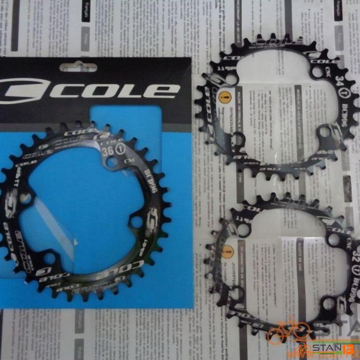 Chainring Cole Narrow Wide 1x Chainring 96 BCD 32T 34T 36T Oval or Round
