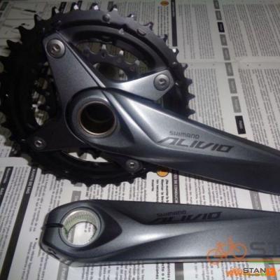 alivio 2x crankset