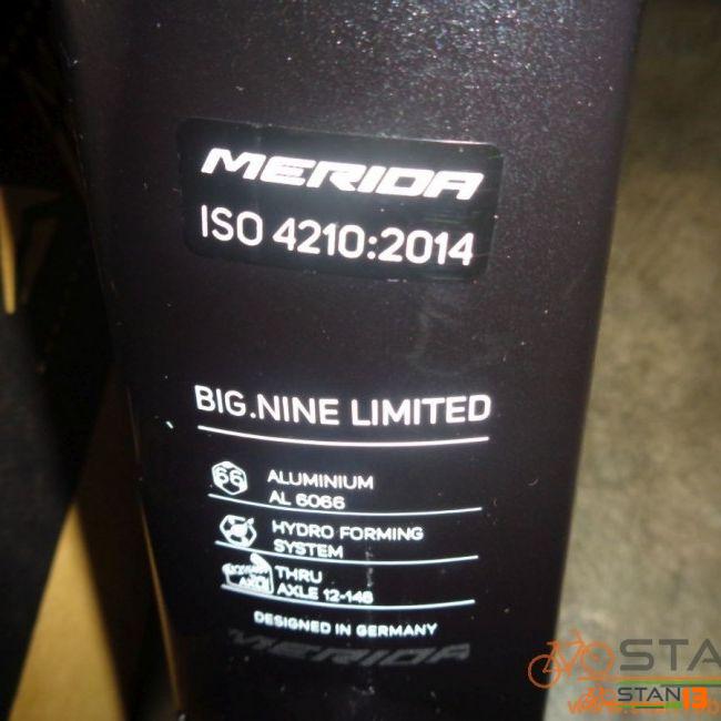 Frame Merida Big Nine AL Limited Model 2020