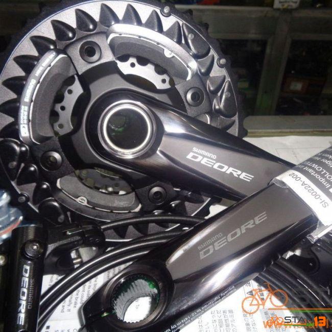 Groupset Shimano Deore M6000 3X Crank Latest with Rotor NO HUB