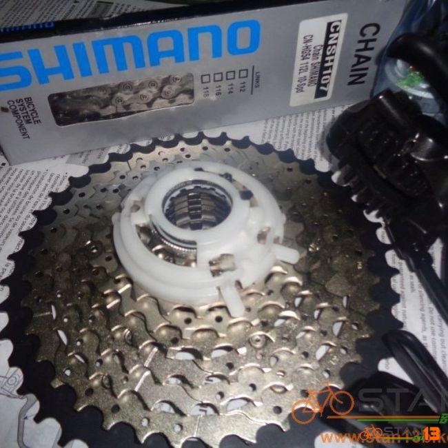 Groupset Shimano Deore M6000 3X Crank Latest with Rotor NO HUB