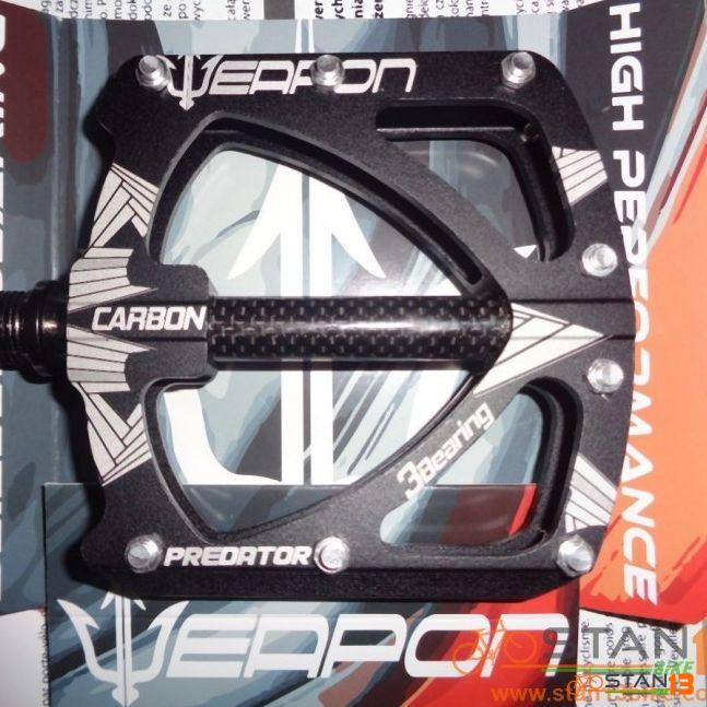 Pedal Weapon Predator 3 Sealed Bearing Pedal CARBON Axle Super Smooth