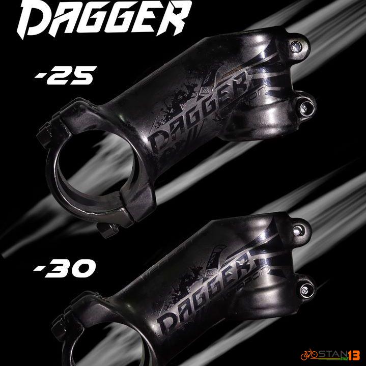 Stem Weapon DAGGER ALL BLACK STEALTH Negative Attack Stem 80mm -25 or -30