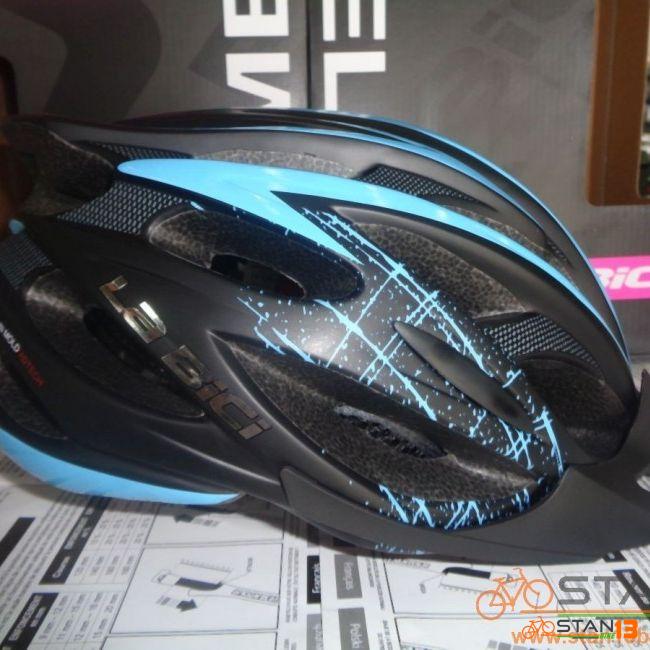 Helmet La Bici Skyline In Mold with Stripe DECALS with Light with Adjuster