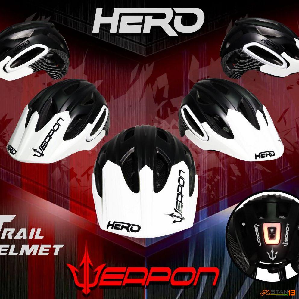 Helmet Weapon Hero Trail Helmet with Light