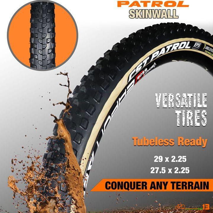 CST JACKRABBIT and CST PATROL SKINWALL & TUBELESS READY Tires!