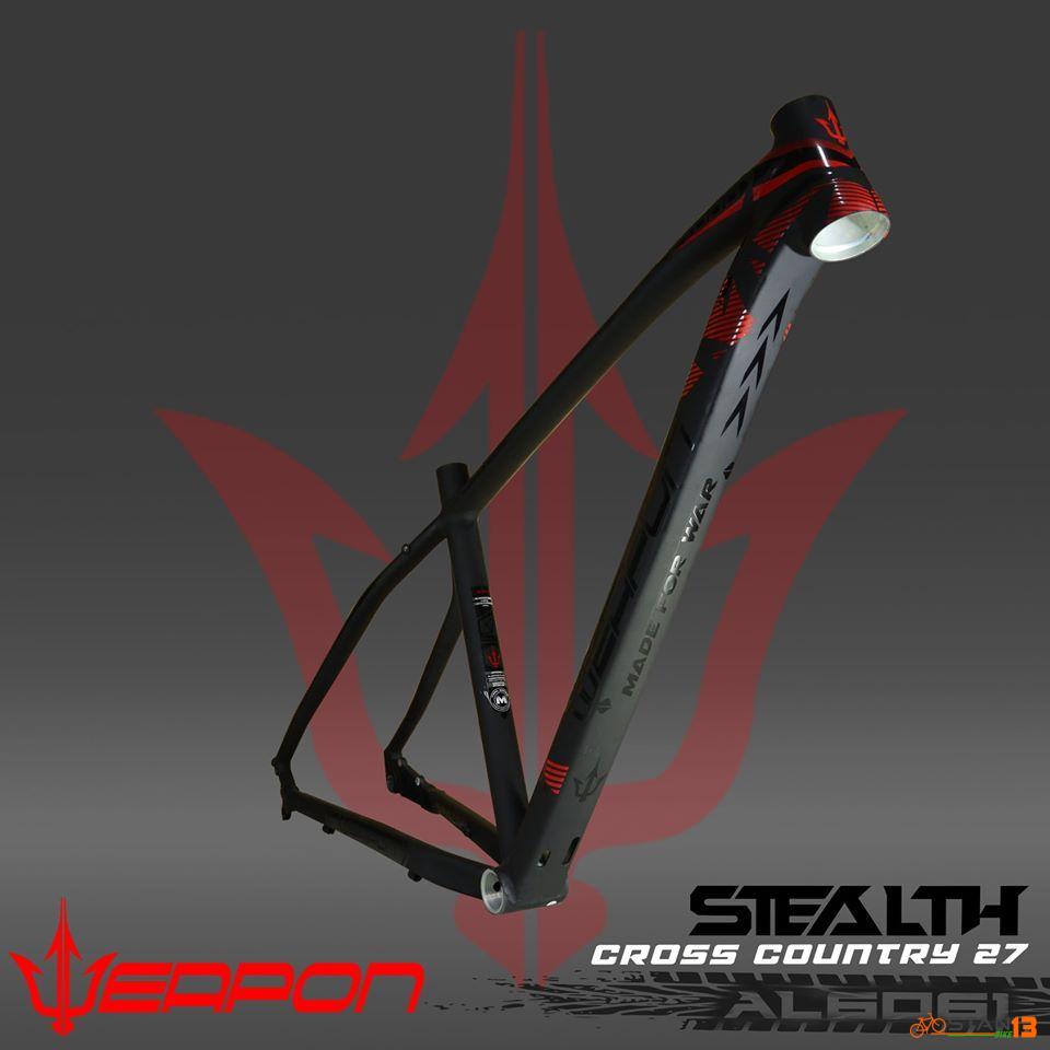 Frame Weapon Stealth 27.5 Internal Cabling Al6061 Stan13 Bike Philippines