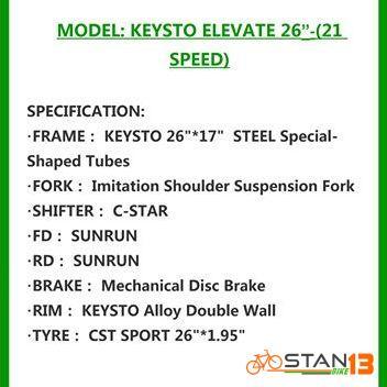 keysto elevate 26er