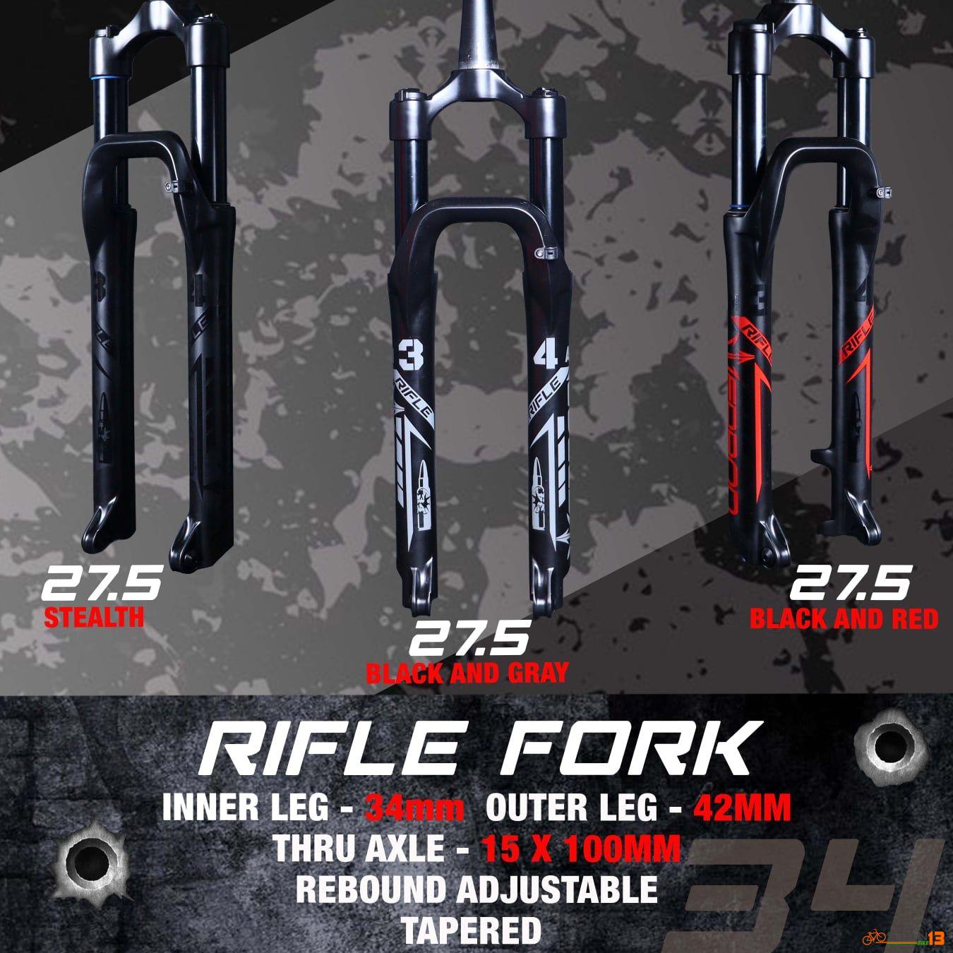 Fork Weapon Rifle All Mountain 34mm Air Thru Axle 