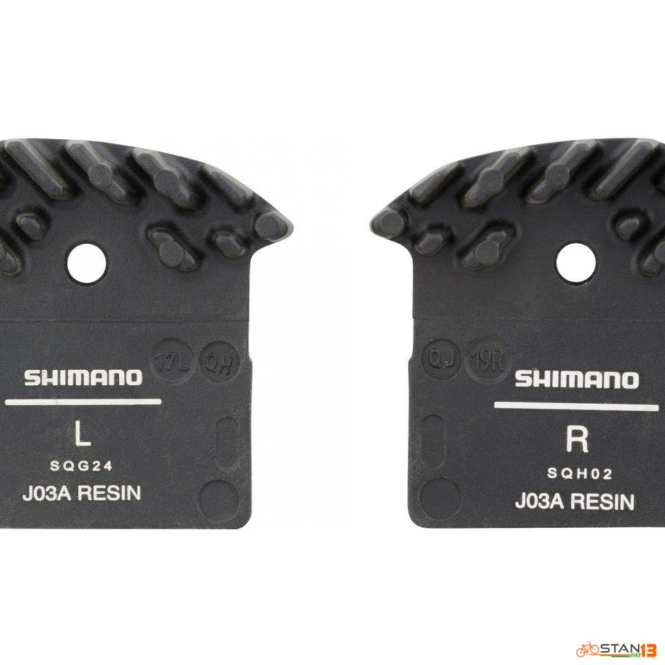Brake Pad Shimano J03A with Cooling Fins 1 Pack or 1 side Caliper