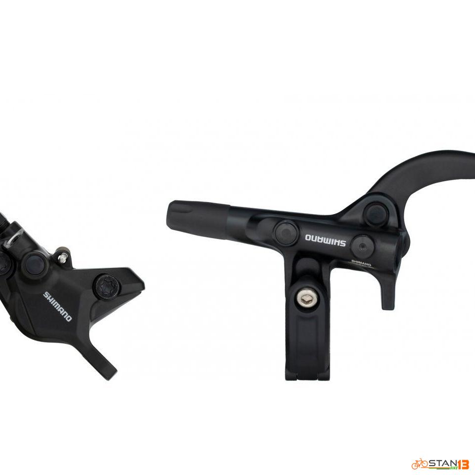 thumbnail image 2 of Shimano Deore BL-M4100/BR-MT410 Hydraulic Disc Brake Kit – Rear, Resin Pads 2 of 6