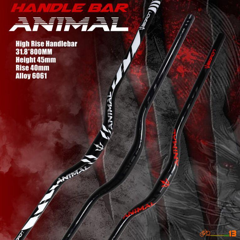 Handlebar Weapon Animal 800mm Hi-rise Alloy Handlebar