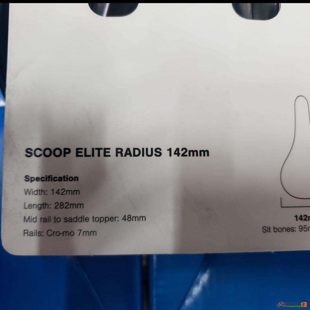 Saddle Fabric SCOOP ELITE RADIUS Chromoly Rails