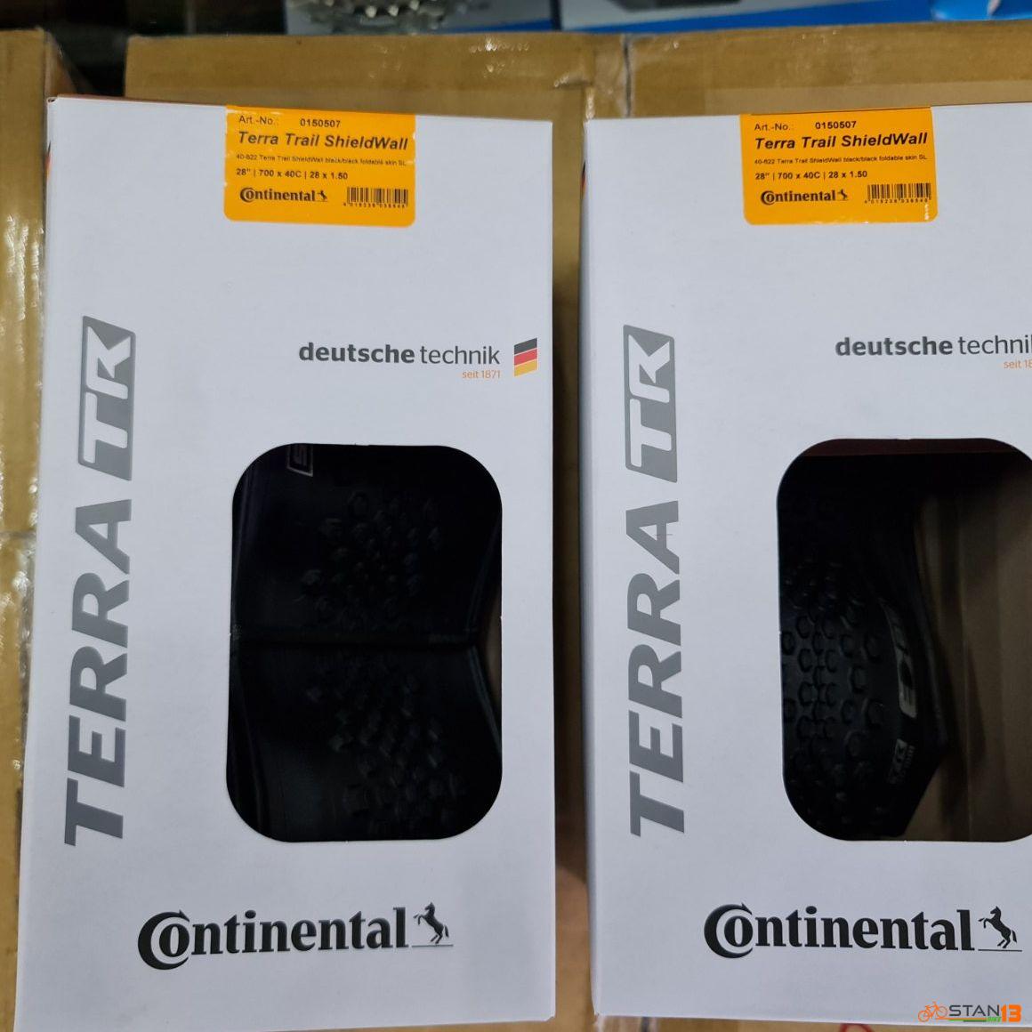 Tire Continental Terra Trail ShieldWall - Gravel Folding Tire 700 x 35c or 700 x 40c FOLDABLE