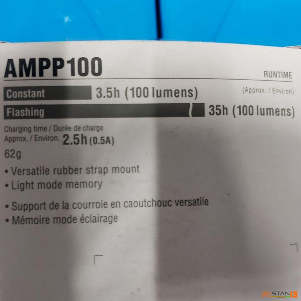 Cateye Front Light AMPP 100 Lumens 