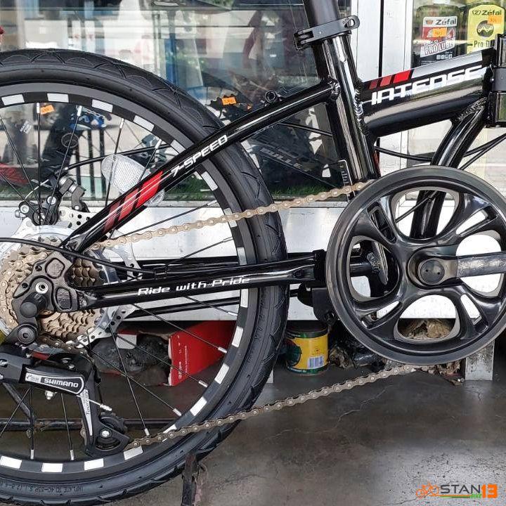 Trinx intense Alloy Folding Bike Disc brakes Shimano parts